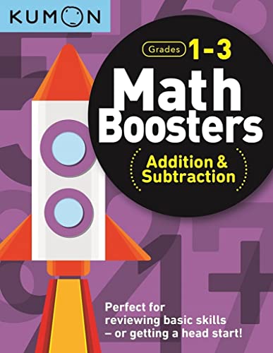 Kumon Math Boosters Grades 1-3 Addition & Subtraction
