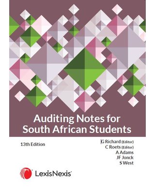 Auditing Notes for South African Students 13th Edition