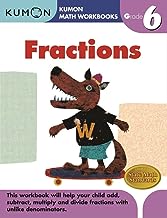 Kumon Math Workbooks Grade 6 Fractions