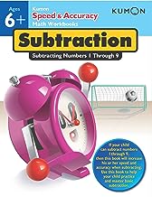 Kumon Speed & Accuracy Math Workbook Subtraction - Subtracting Numbers 1 Through 9