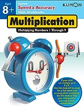 Kumon Speed & Accuracy Math Workbook Multiplication - Multiplying Numbers 1 Through 9