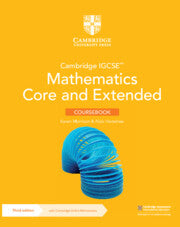 Cambridge IGCSE Mathematics Core and Extended Coursebook with Online 2 Years' Access