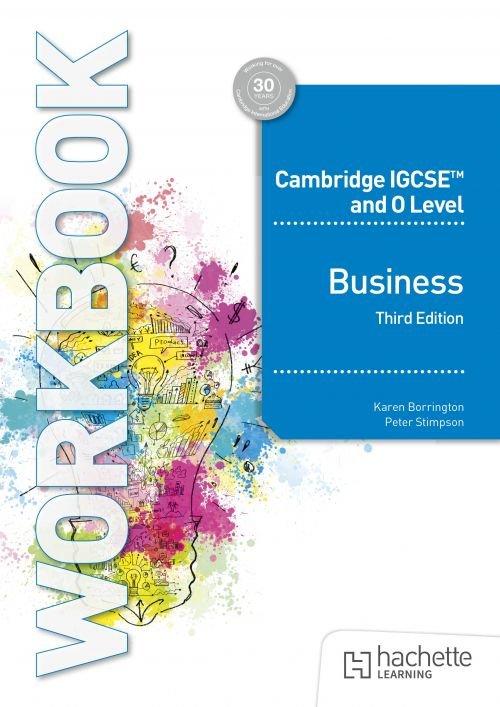 Cambridge IGCSE and O Level Business Workbook 3rd Edition