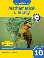 Grade 10 Study & Master Mathematical Literacy Learner's Book