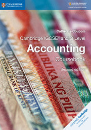 Cambridge IGCSE and O Leve Accounting Coursebook