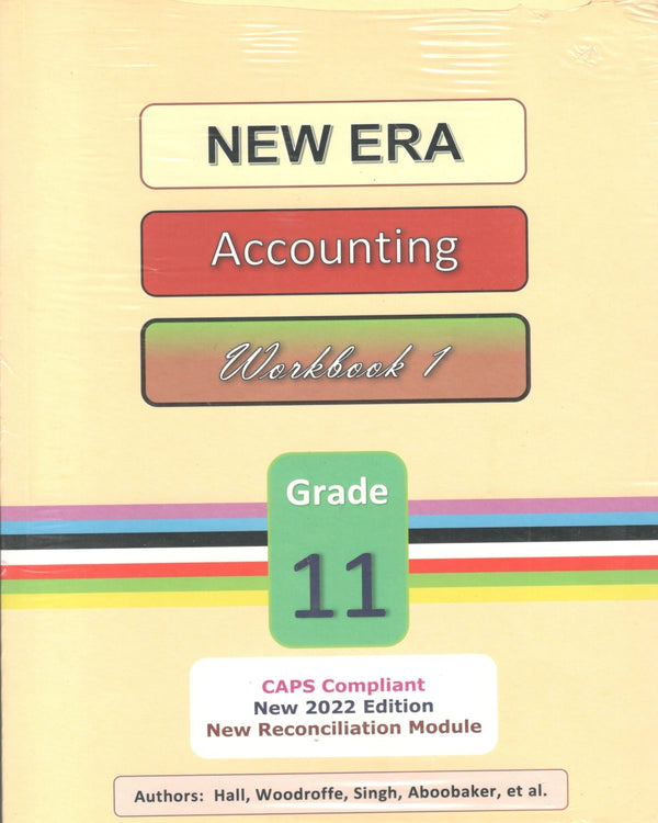 Grade 11 New Era Accounting Exercise Book (Set of 2 Books) 2022 Edition