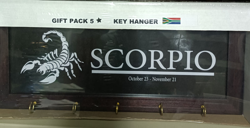 Scorpio Gift Pack 5 Key Hanger