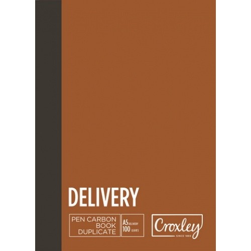 Croxley A5 Delivery Pen Carbon Book Duplicate