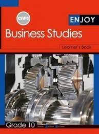 Grade 10 Enjoy Business Studies Learners Book