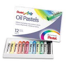 Pentel Oil Pastels 12's