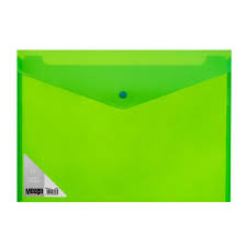 Meeco A4 Carry Folder Green