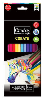 Croxley Create Aquarelle Colour Pencils