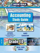 Grade 10 New Era Accounting Study Guide & Answer Book (Set of 2 Books) 2019/2020 Edition