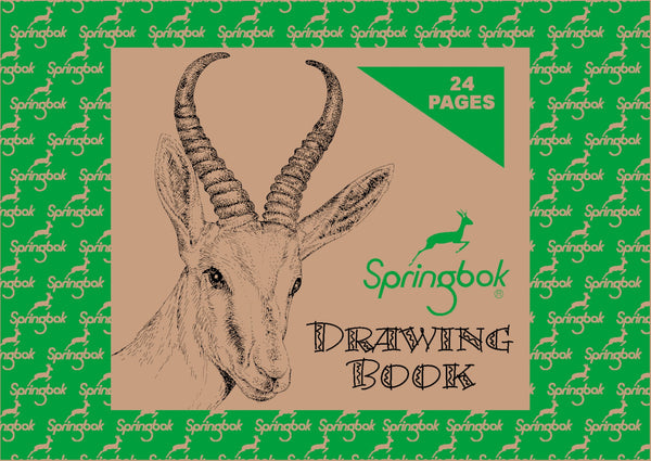 Croxley Springbok Drawing Book Not Interleaved A4L 24 Page