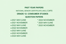 Green Consumer Studies Question Papers preview