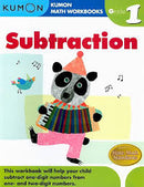 Kumon Math Workbooks Grade 1 Subtraction