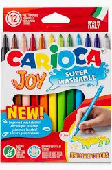 Carioca Joy Felt Tip Pens 12's