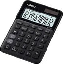 Casio MS-20UC 12 Digit Mini Desktop Calculator Black