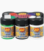 Dala Fabric Paint 6 x 50ml Kit