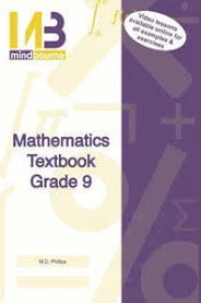 Grade 9 Mindbourne Mathematics Textbook and Video Licence School Premium Package