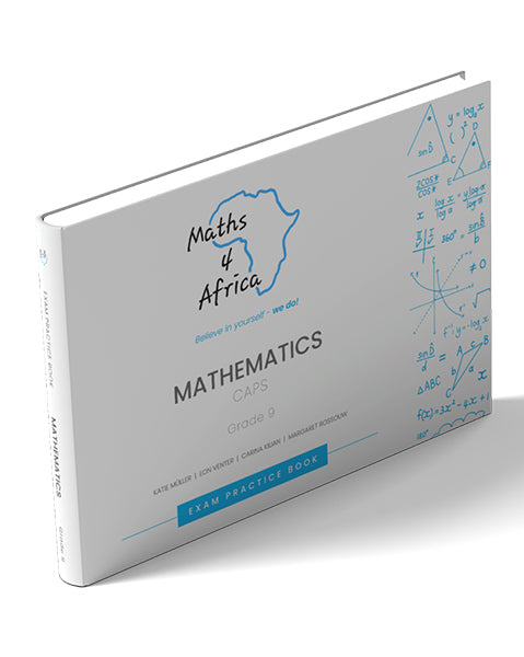 Grade 9 Maths 4 Africa Exam Practice Book Caps