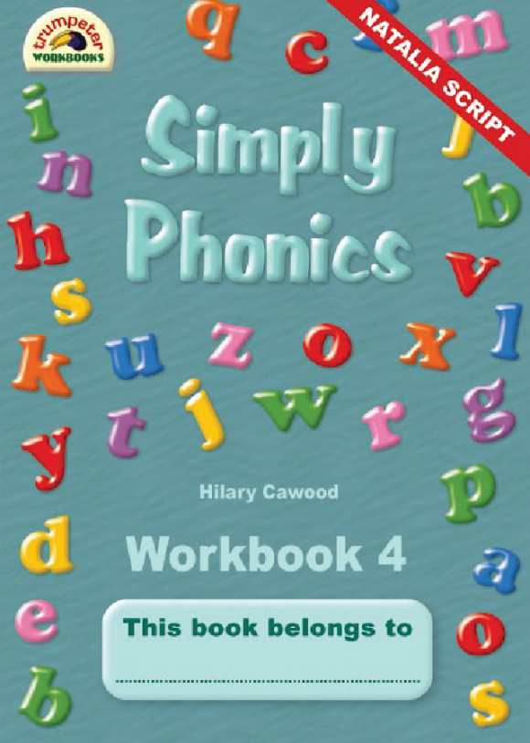Simply Phonics Workbook 4 (Natalia Script)