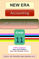 Grade 11 New Era Accounting Learner Book 2022 Edition