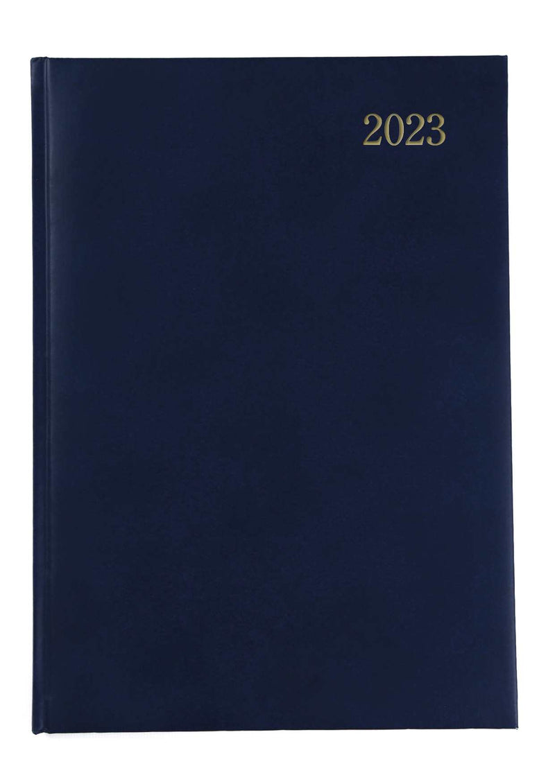 A5 Padded Diary 2023 (Navy Blue)