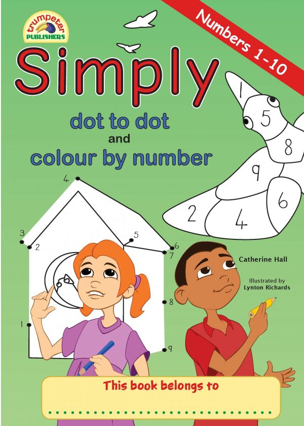 Simply dot to dot and colour by number (1-10)