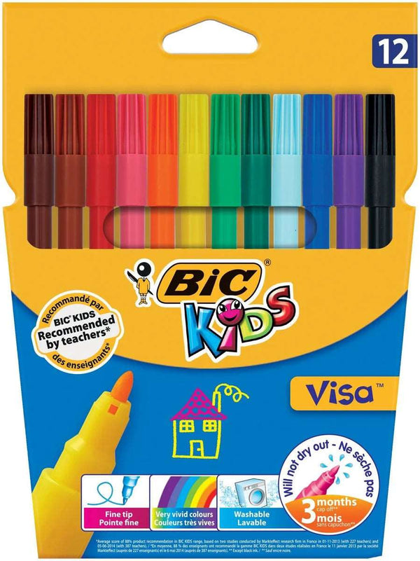 Bic Kids Visa Flet Pen Wallet