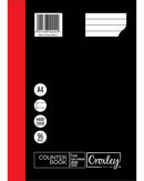 Croxley 1 Quire feint and margin Counter Book 96 Pages