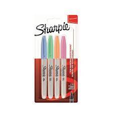 Sharpie Fine Permanent Marker pastel colours