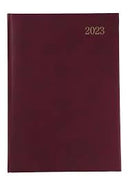 A4 Padded Diary 2023 (Burgundy)
