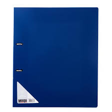 Meeco A4 2 D-Ring Binder 25mm Navy Blue