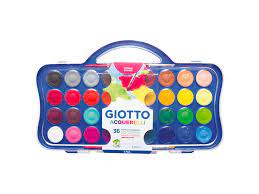 Giotto Acquarell Colour Blocks box of 36