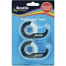 Bostik Super Clear Tape (value Pack)
