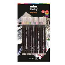 Croxley Fineliners 0.4mm assorted colours