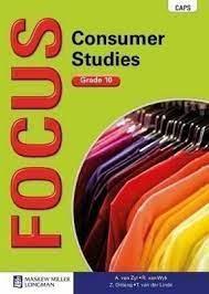Grade 10 Focus Consumer Studies learner book caps