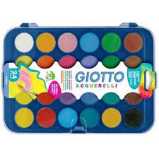 Giotto Acquarell Colour Blocks box of 24