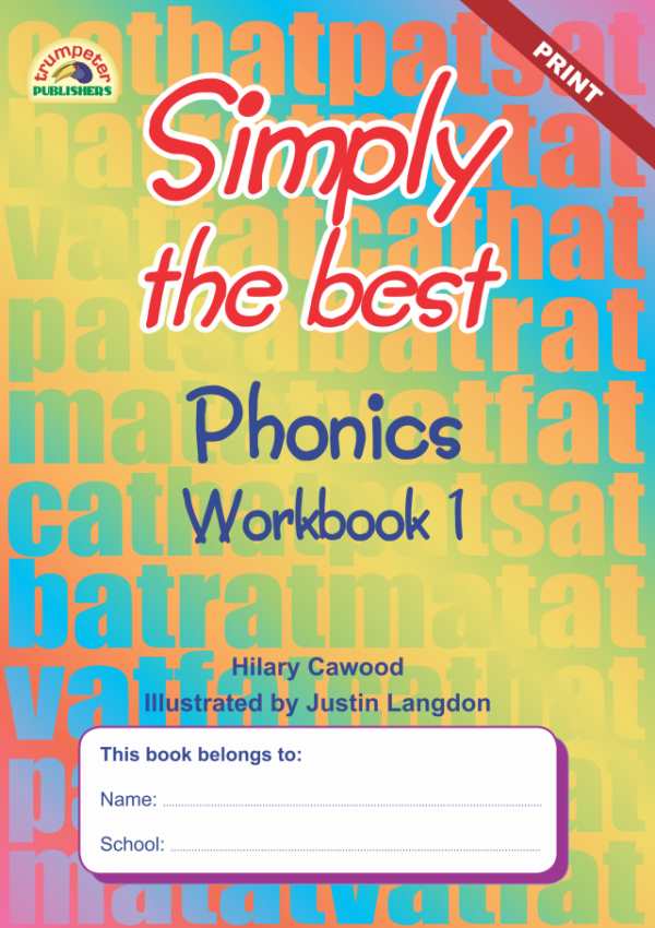 Simply the Best Phonics Workbook 1  (Print Script)