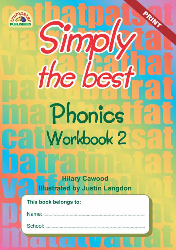 Simply the Best Phonics Workbook 2  (Print Script)