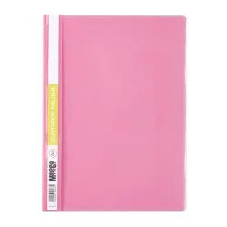 Meeco A4 Economy Quotation Folder Pink