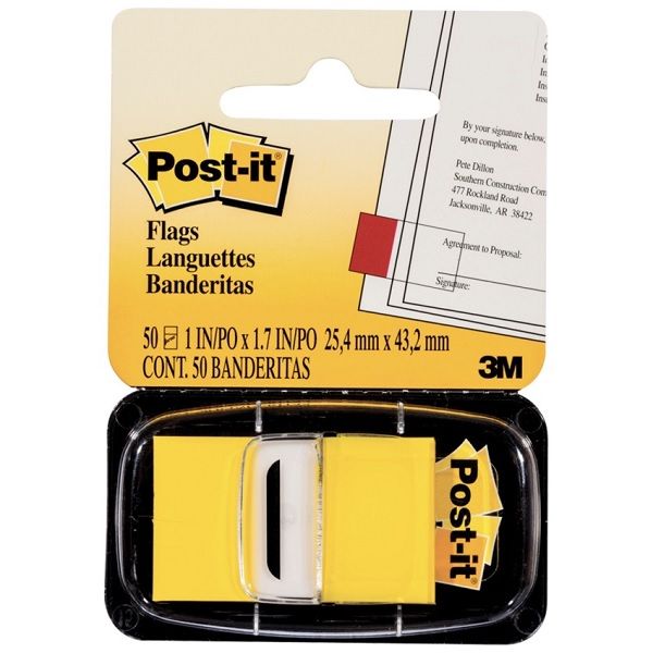 3M Post-it-Flag Yellow