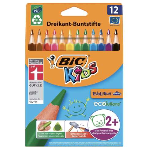 Bic Kids Evolution Triangular Colour