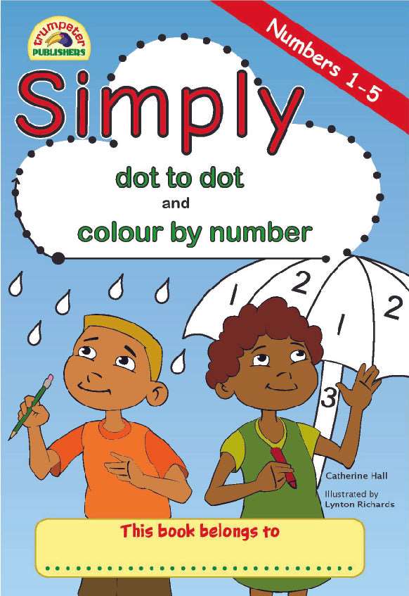 Simply dot to dot and Colour by number (1 - 5)