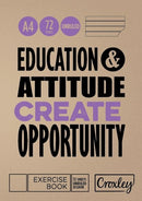 Croxley A4 72pg Unruled